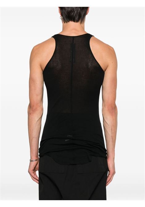 canotta basic rib uomo nera RICK OWENS | RU02E1150 MR09